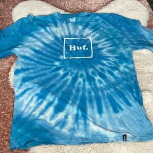 HUF tie dye tee